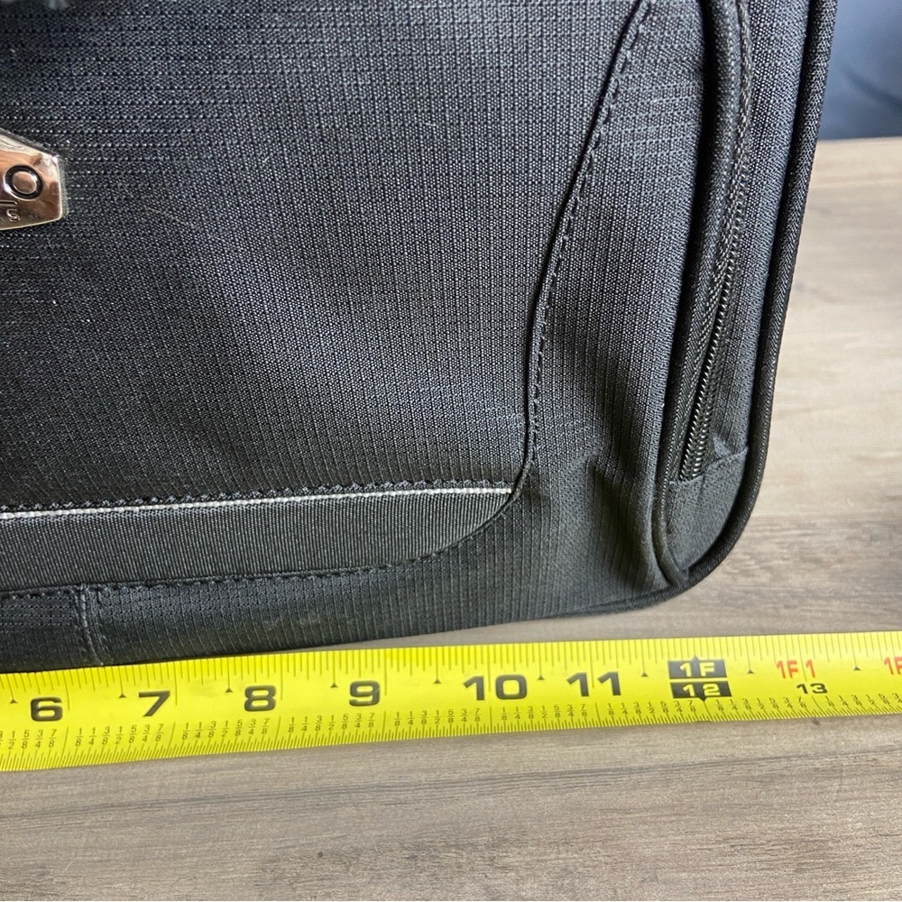 Toiletry Bag Ricardo Beverly Hills Black Multi Compartment Hanging Travel - Picture 3 of 10